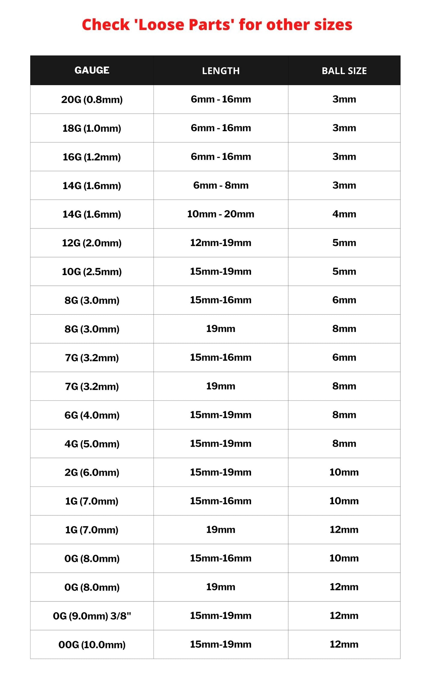 Prince Albert Piercing Jewelry, (2pcs) Ball Closure Ring and Circular Barbell 8G to 00G Big Gauge Large Size PA Ring