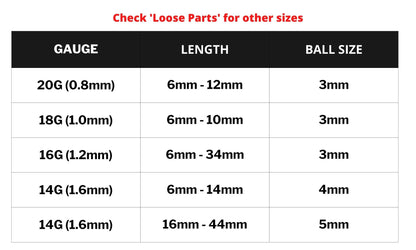 Titanium Nipple Barbell, Internal Barbell  External Threaded 16g 14g Barbell Studs Body Piercing Also for Tongue Bar, Industrial Piercing