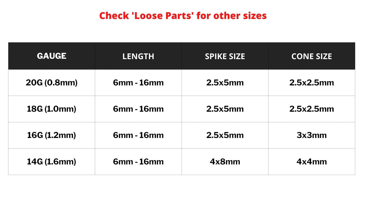 Spike Nostril Screw Ring, Cone Nose Studs Titanium Curved Nose Ring for Nose Piercing - 20g 18g 16g - Externally Threaded Nostril Jewellery