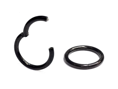 Rook Clicker Rings Segment Hinged Dainty Hoops Body Piercing Jewellery