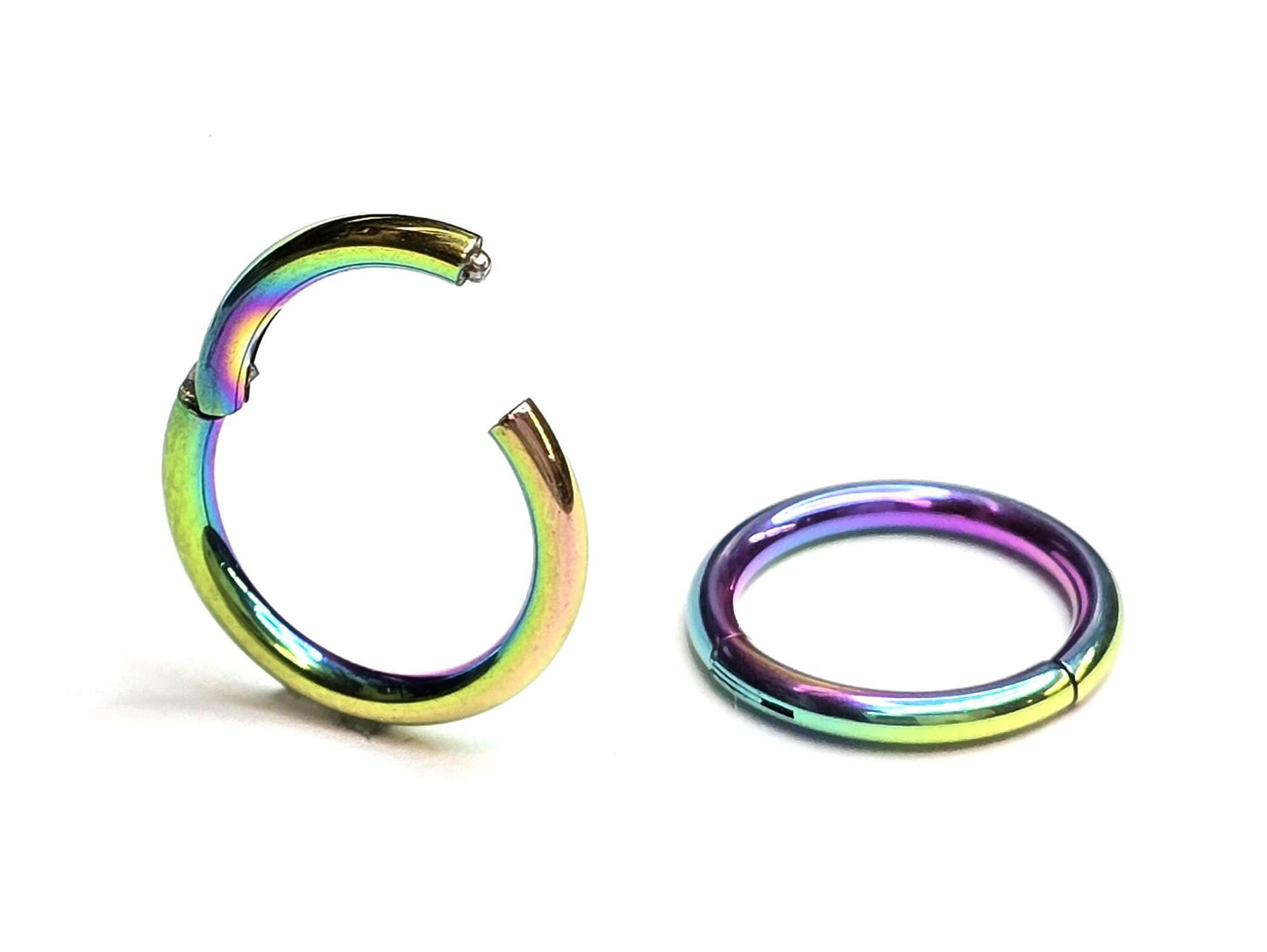 Rook Clicker Rings Segment Hinged Dainty Hoops Body Piercing Jewellery