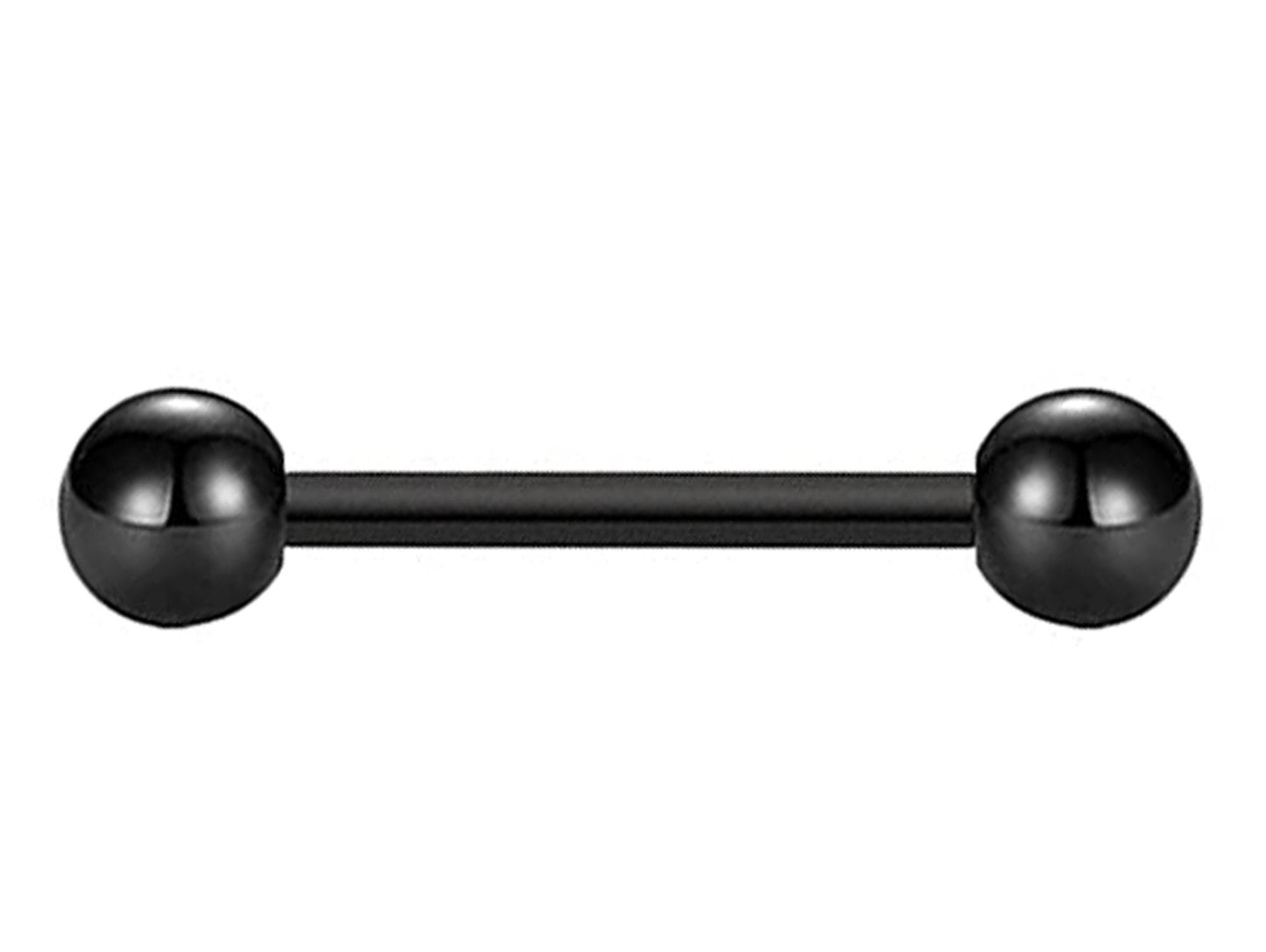 Nipple Piercing Barbell Jewelry, 16G 14G Straight Nipple Bar Barbell Studs size 8mm to 16mm - you get 1pc each order