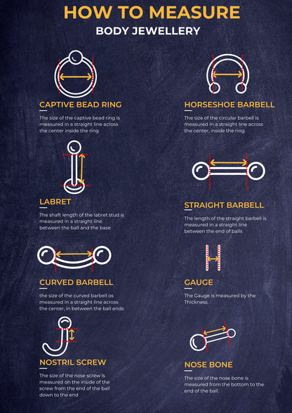 Spike  Cone Barbell or Labret Body Piercing available 18g 16g 14g Labret Stud for Lip and Chin or Barbell Stud for Nose and Nipple Bar