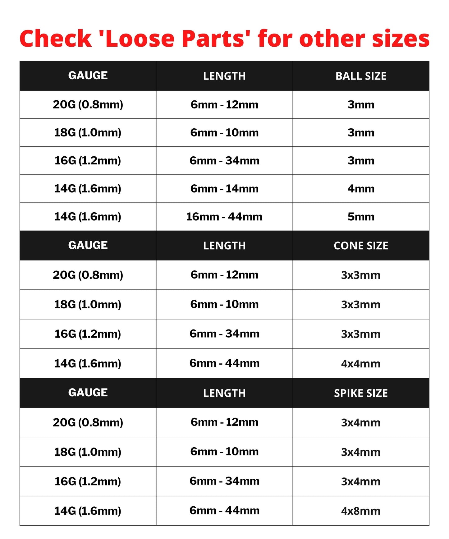 Barbell Earrings - Customize Barbell Piercing in 20g 18g 16g 14g - Spike - Gem Ball - Multi Stone - Disco Ball - Plain Ball.