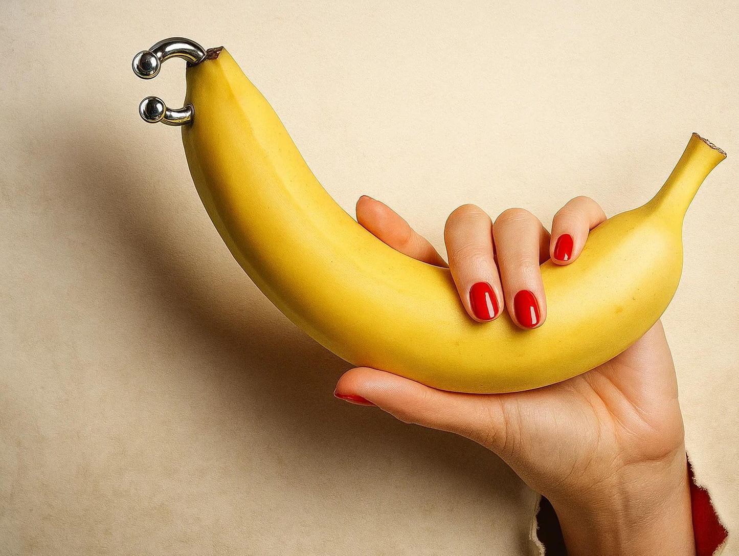 Prince Albert Jewelry PA Rings Circular Horseshoe Barbell Piercing with Custom Balls - Body Jewellery 16ga to 00ga - Large Size