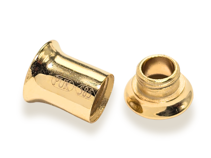 14K Gold Double Flare Plugs Stretching Kit, Ear gauges, Flesh Tunnels - Lobe Plugs - 1pc each order