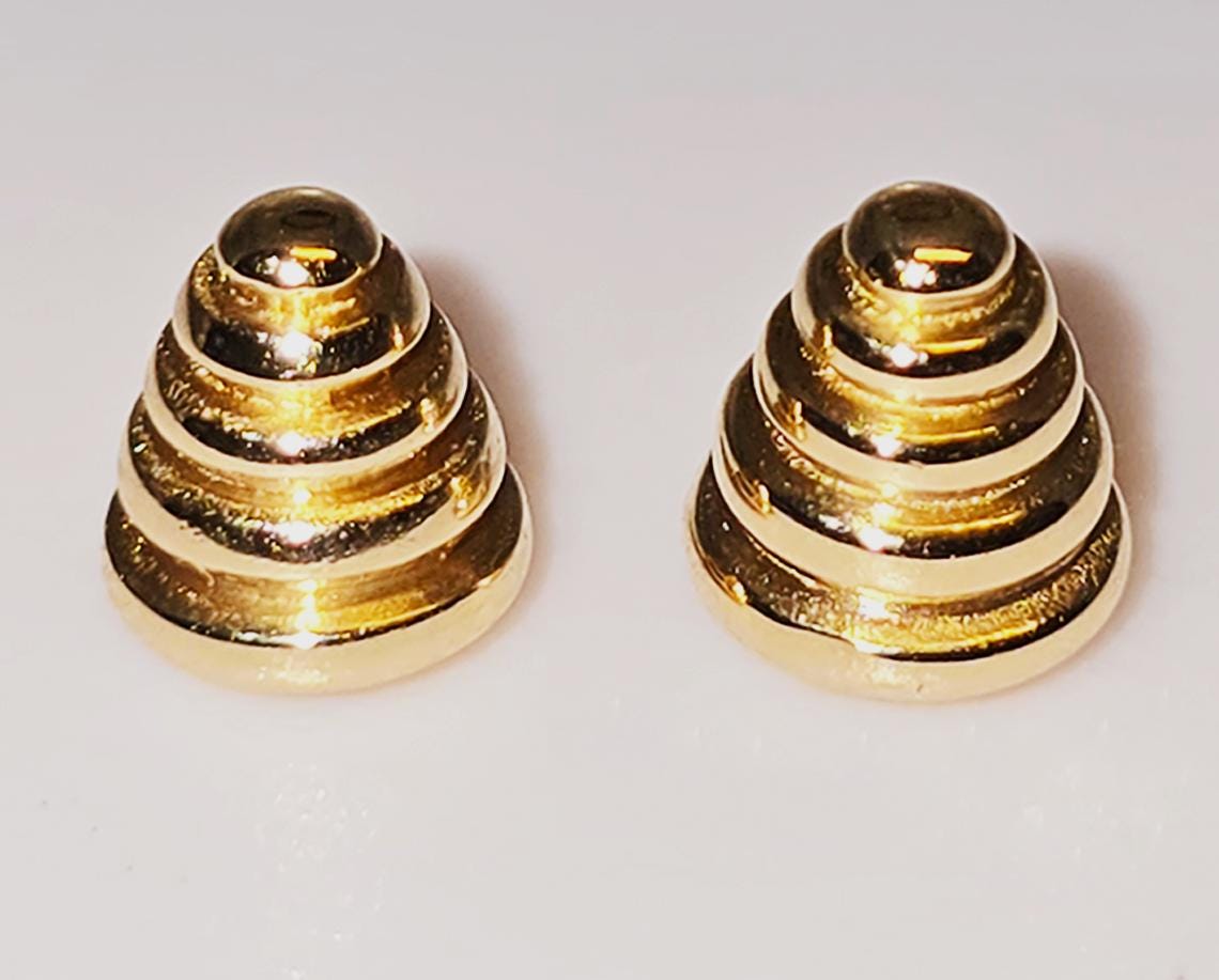 14K gold Piercing Cone Parts