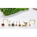 18K Gold Nose Rings/ Pins/Nose Studs with the Highest Quality Crystal Hand Set - Lovely dainty design