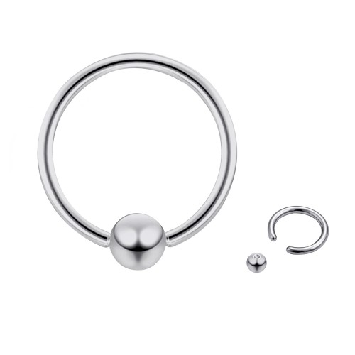 Surgical Steel 316L BCR Ring ‐ Quality tested by Sheffield Assay Office England