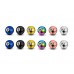 Body Jewelry Replacement Color Threaded Balls - (5pcs) Piercing kit Loose parts for Barbells, Horseshoe Piercing, Labrets, Septum and more.