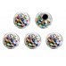 Shamballa Threaded Balls 14G (1.6mm) with Epoxy Plastic Coating