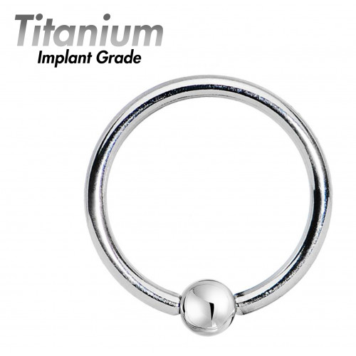 Titanium Implant Grade BCR RING ‐ Quality tested by Sheffield Assay Office England