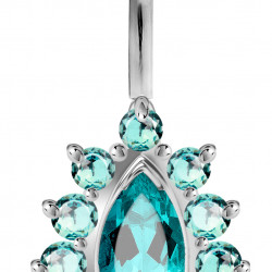 Wholesale Silver Belly Bars | Belly Button Rings