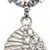 Sterling Silver Charm Angel Wing CZ Crystal Studded Belly Bars 1.6mm / 14G - Various Colours ‐ Quality tested by Sheffield Assay Office England