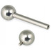 Internally Threaded Surgical Steel 316L STRAIGHT BARBELLS ‐ Quality tested by Sheffield Assay Office England