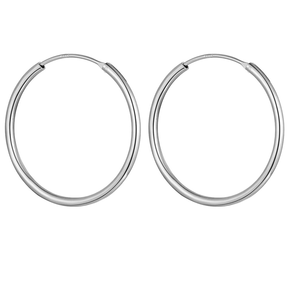 Silpada 'Essential' Hammered Hoop Earrings in Sterling Silver | Silpada