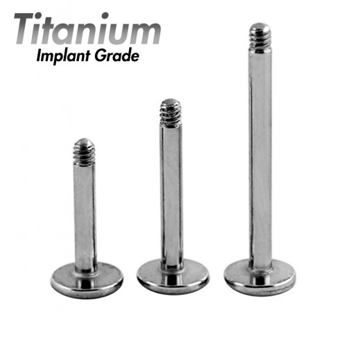 Titanium Implant Grade LABRET BODY PARTS ‐ Quality tested by Sheffield Assay Office England