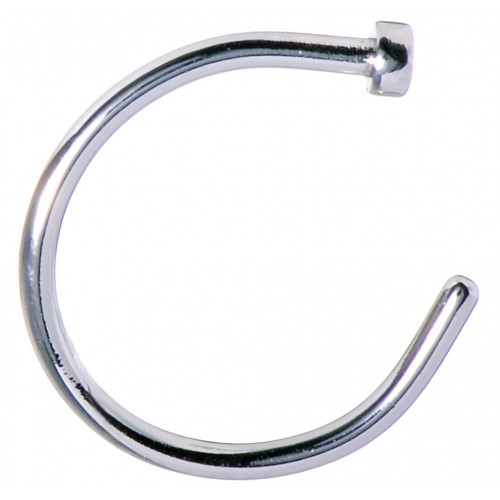 Surgical Steel 316L Nose Hoops ‐ Quality tested by Sheffield Assay Office England