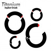 Titanium Segment Rings (6)