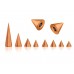 Coloured Spike / Cone Body Jewellery Replacement Loose Parts